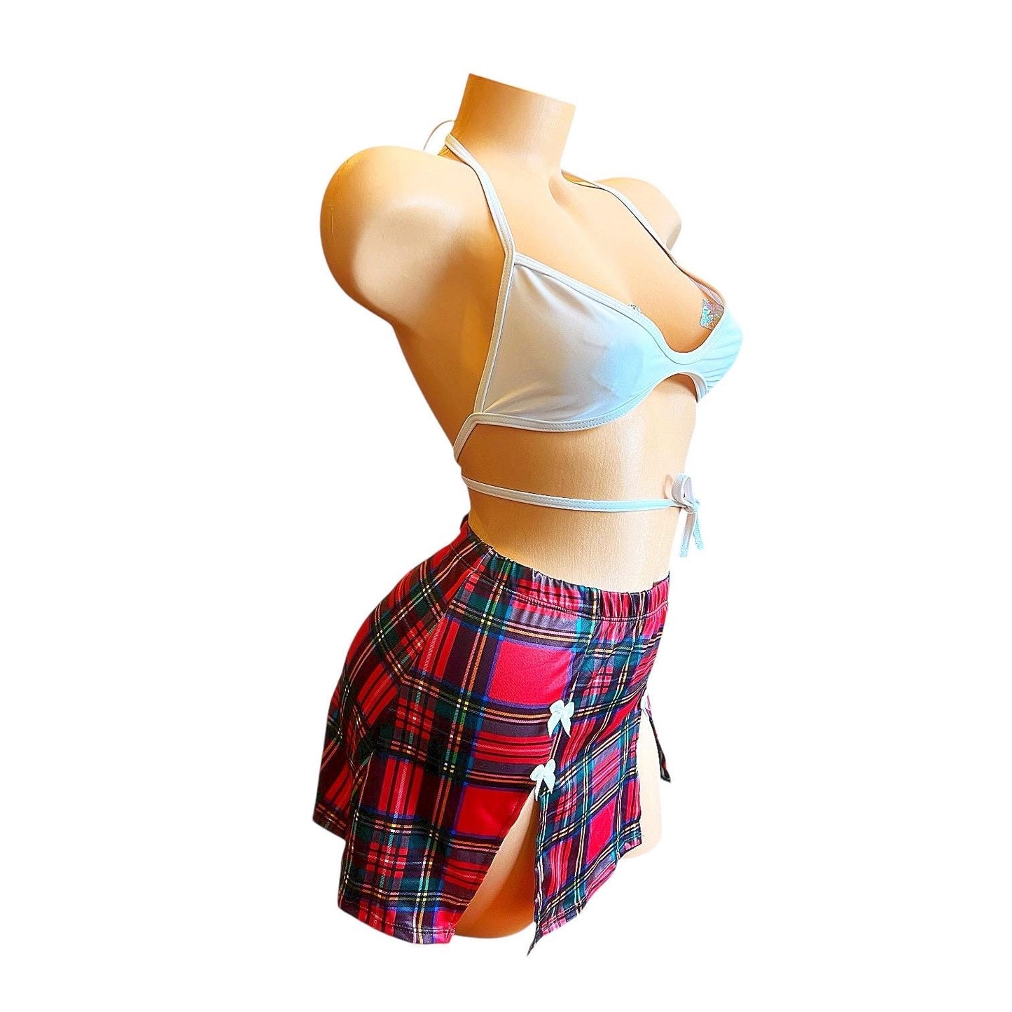 Sexy School Girl Skirt Set - EXOTIC DANCEWEAR