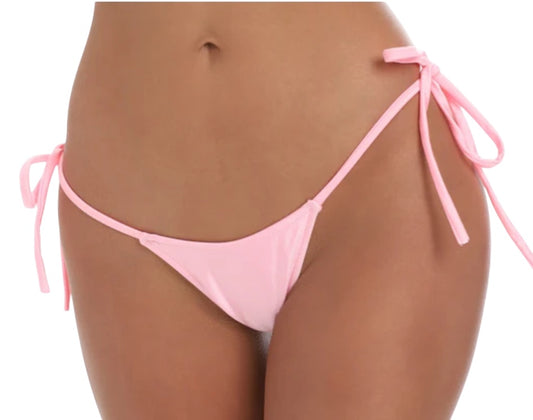 Tie Side Y-Back Thong - 16 Colors - EXOTIC DANCEWEAR