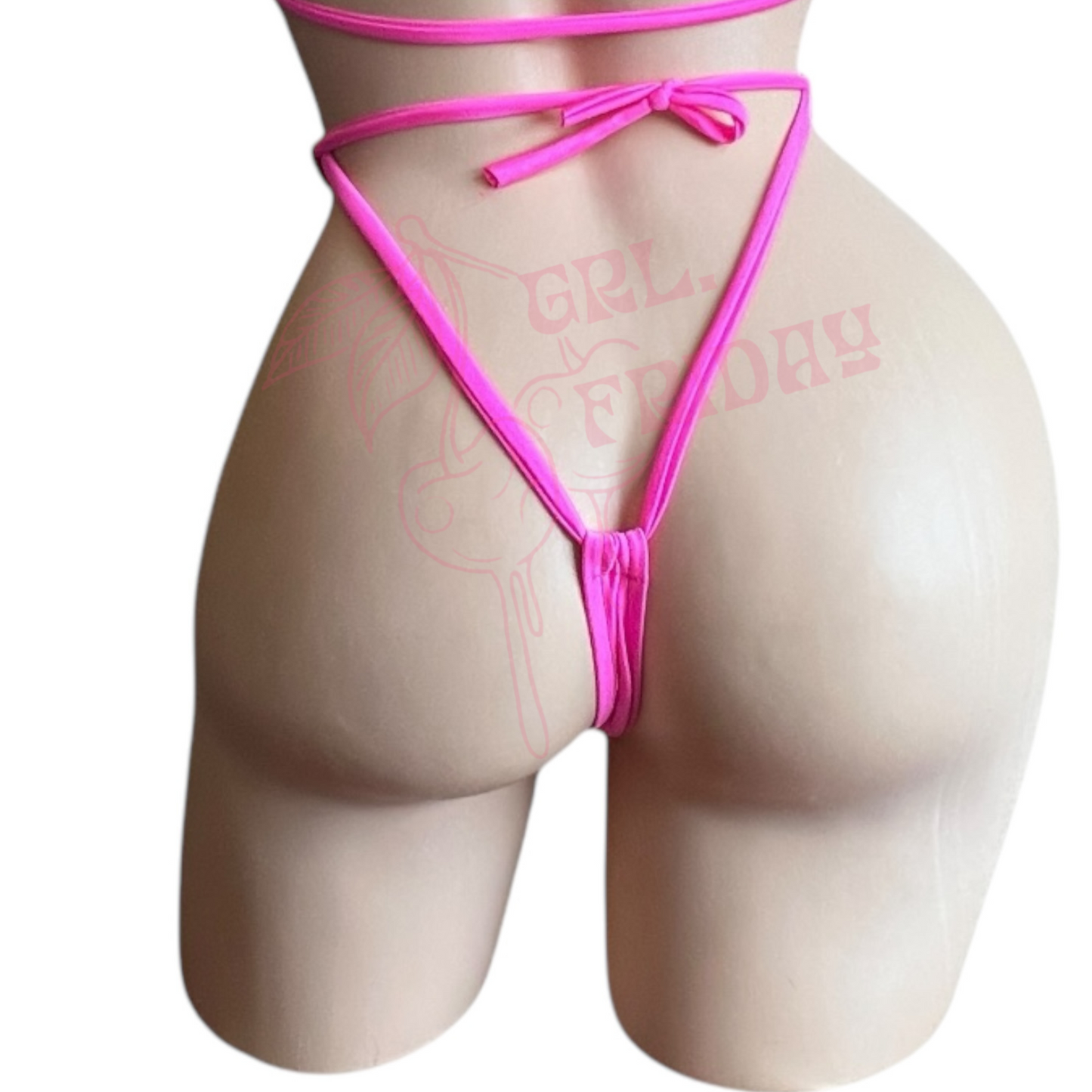 T-Back Slider Thong - 16 Colors - EXOTIC DANCEWEAR